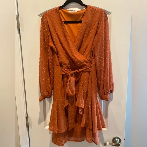 Dresses | Fall Long Sleeve Wrap Dress | Poshmark